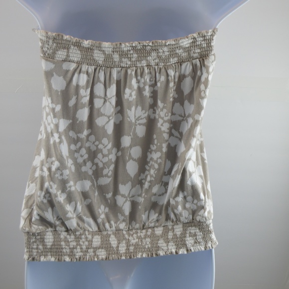 🔴 Old Navy Floral Strapless Crop Top - Picture 4 of 8